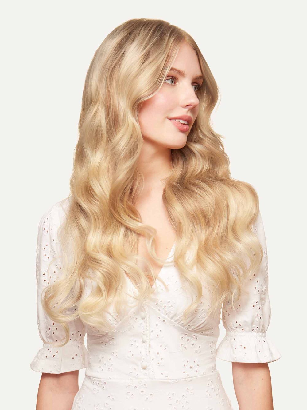 20" Classic Blonde Balayage Clip-Ins (220g) - Image 5