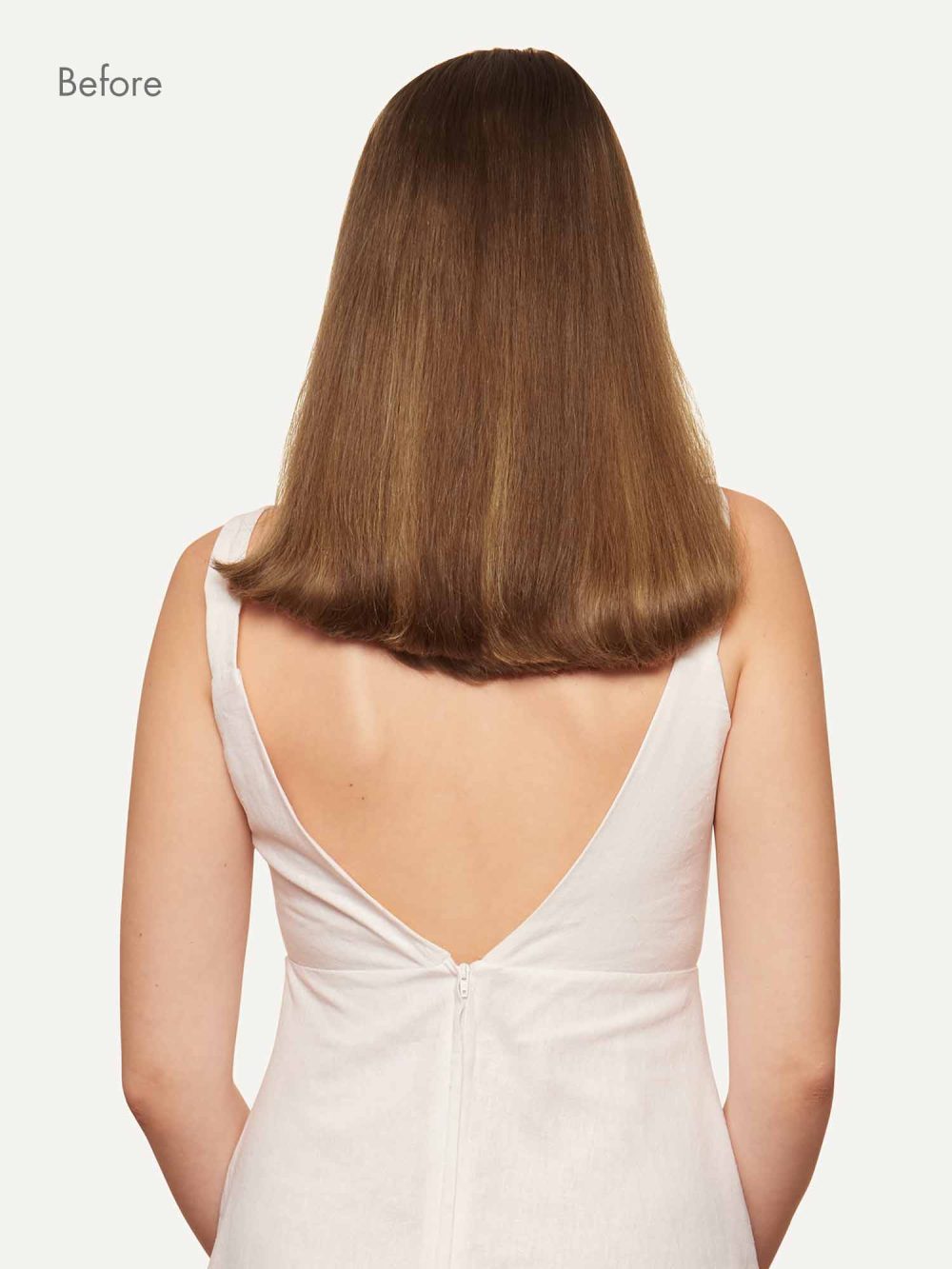 20" Seamless Chestnut Brown Balayage Clip-Ins (180g) - Image 3