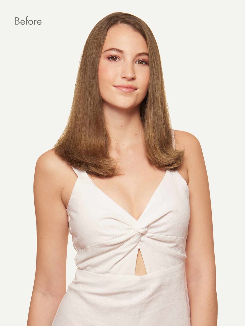 20" Classic Chestnut Brown Balayage Clip-Ins (220g) - Image 5