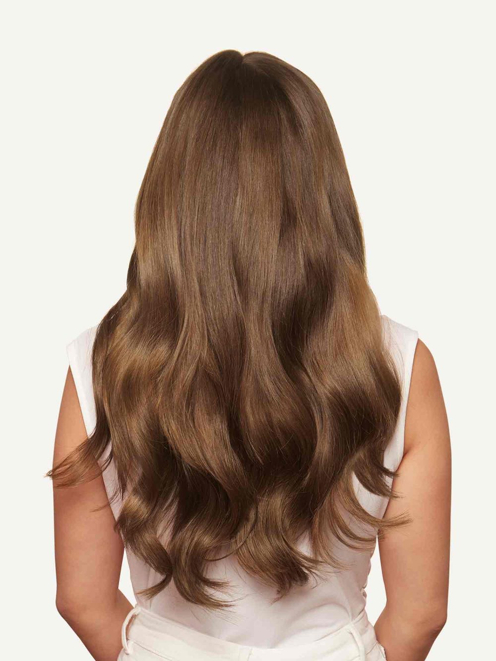 20" Seamless Chestnut Brown Clip-Ins (180g) - Image 4