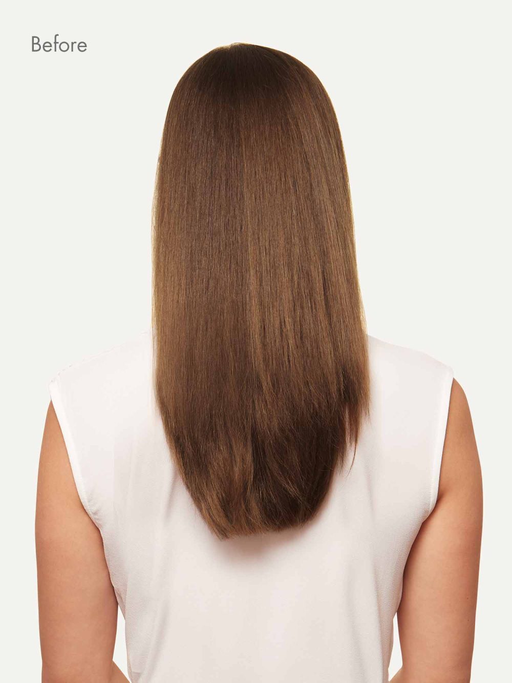 20" Classic Chestnut Brown Clip-Ins (160g) - Image 4