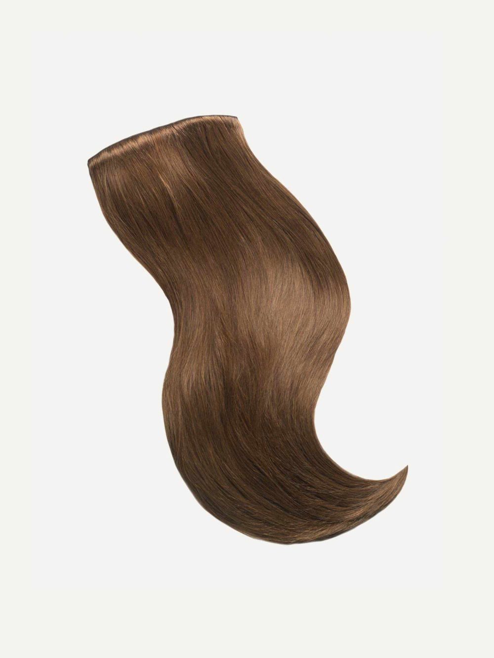20" Classic Chestnut Brown Clip-Ins (160g) - Image 2