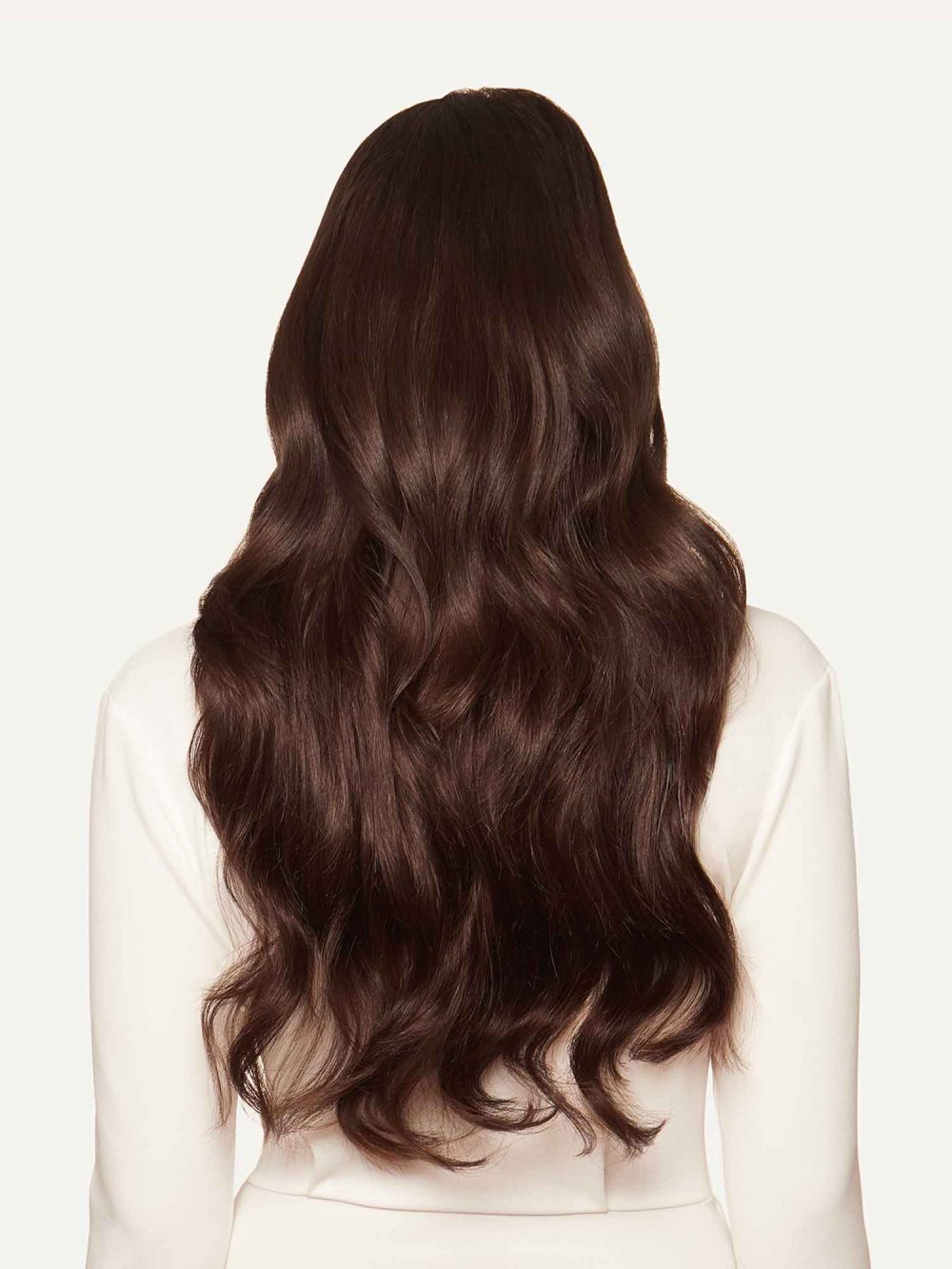 20" Classic Chocolate Brown Clip-Ins (160g) - Image 2