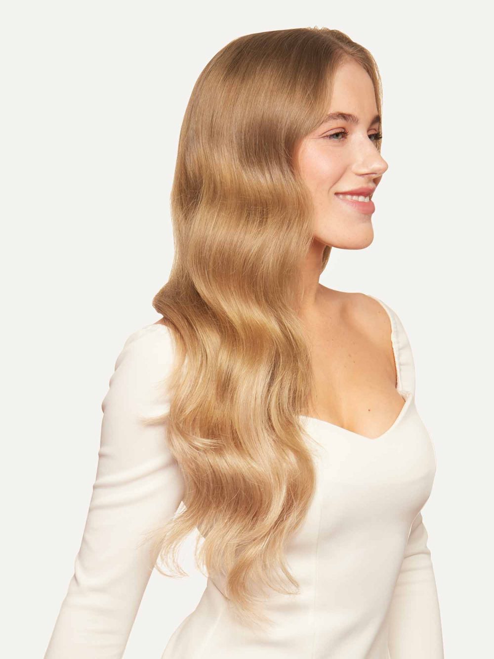 20" Classic Dirty Blonde Clip-Ins (220g) - Image 3
