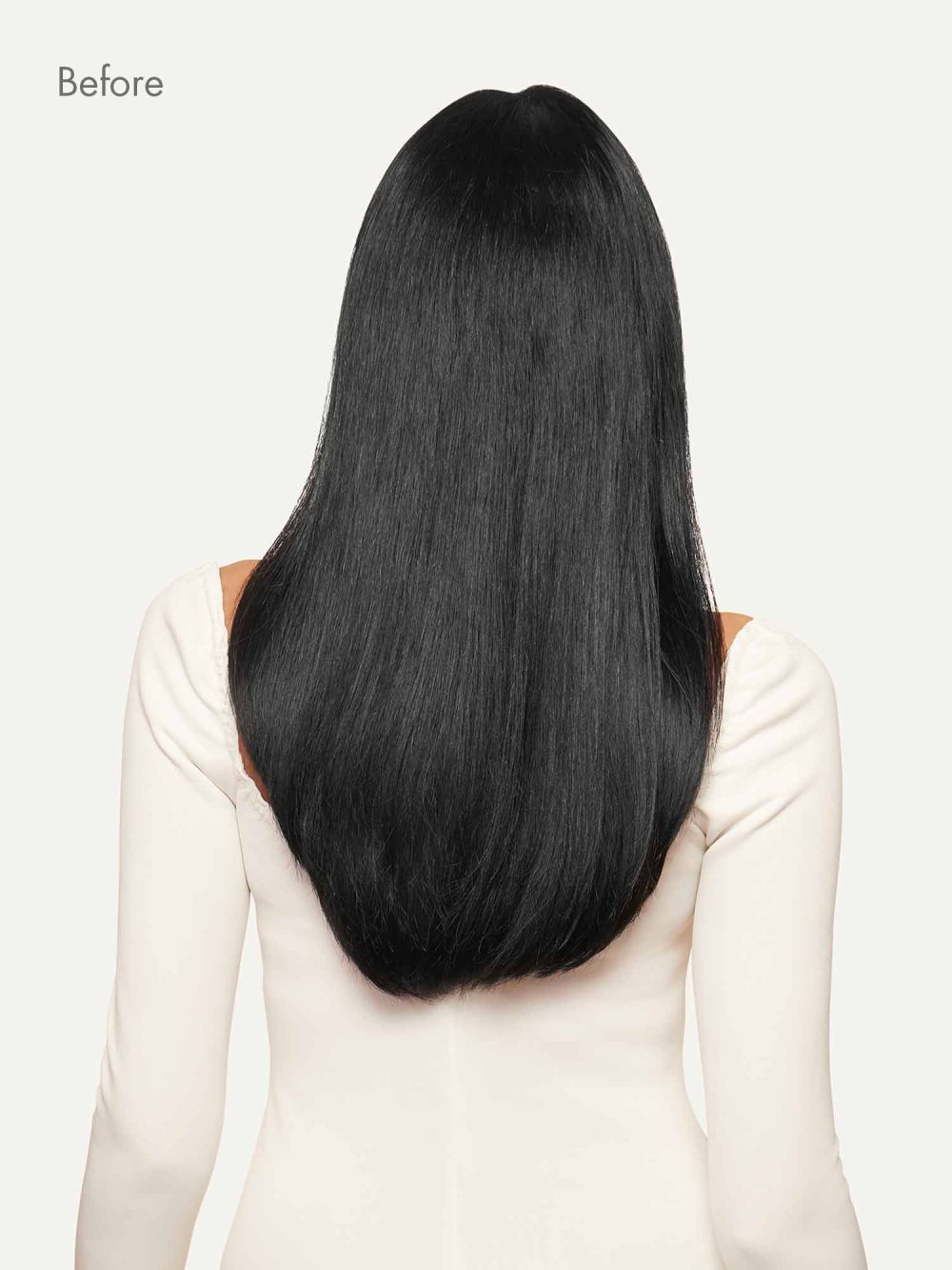 20" Classic Jet Black Clip-Ins (160g) - Image 5