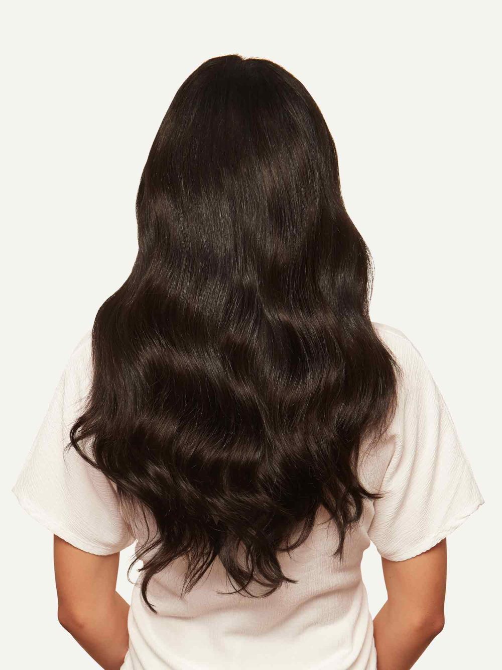 20" Classic Mocha Brown Clip-Ins (160g) - Image 3