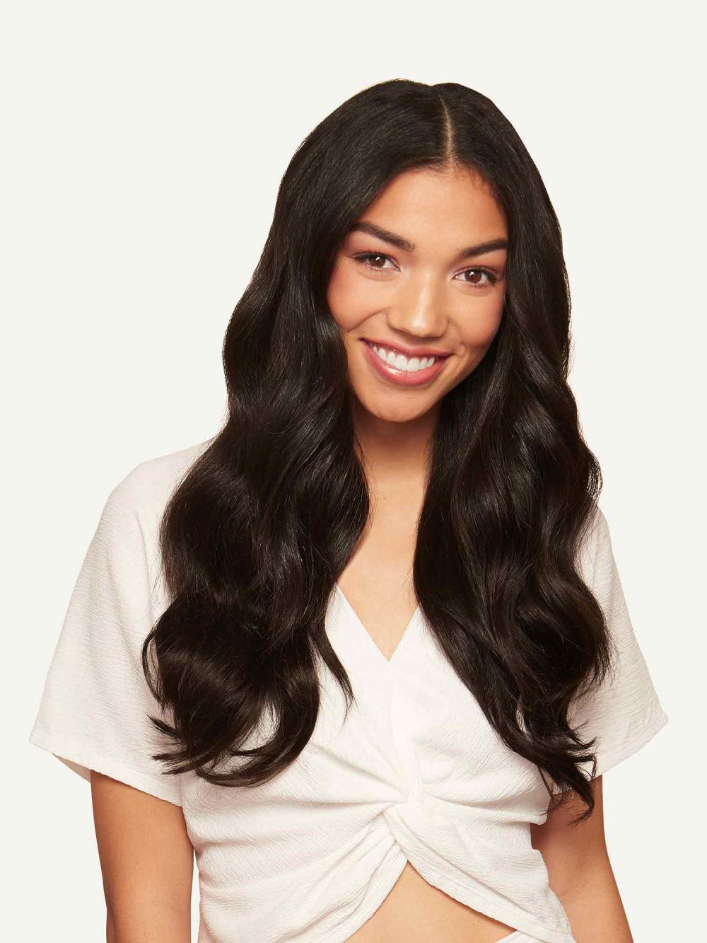 20" Seamless Mocha Brown Clip-Ins (180g) - Image 2