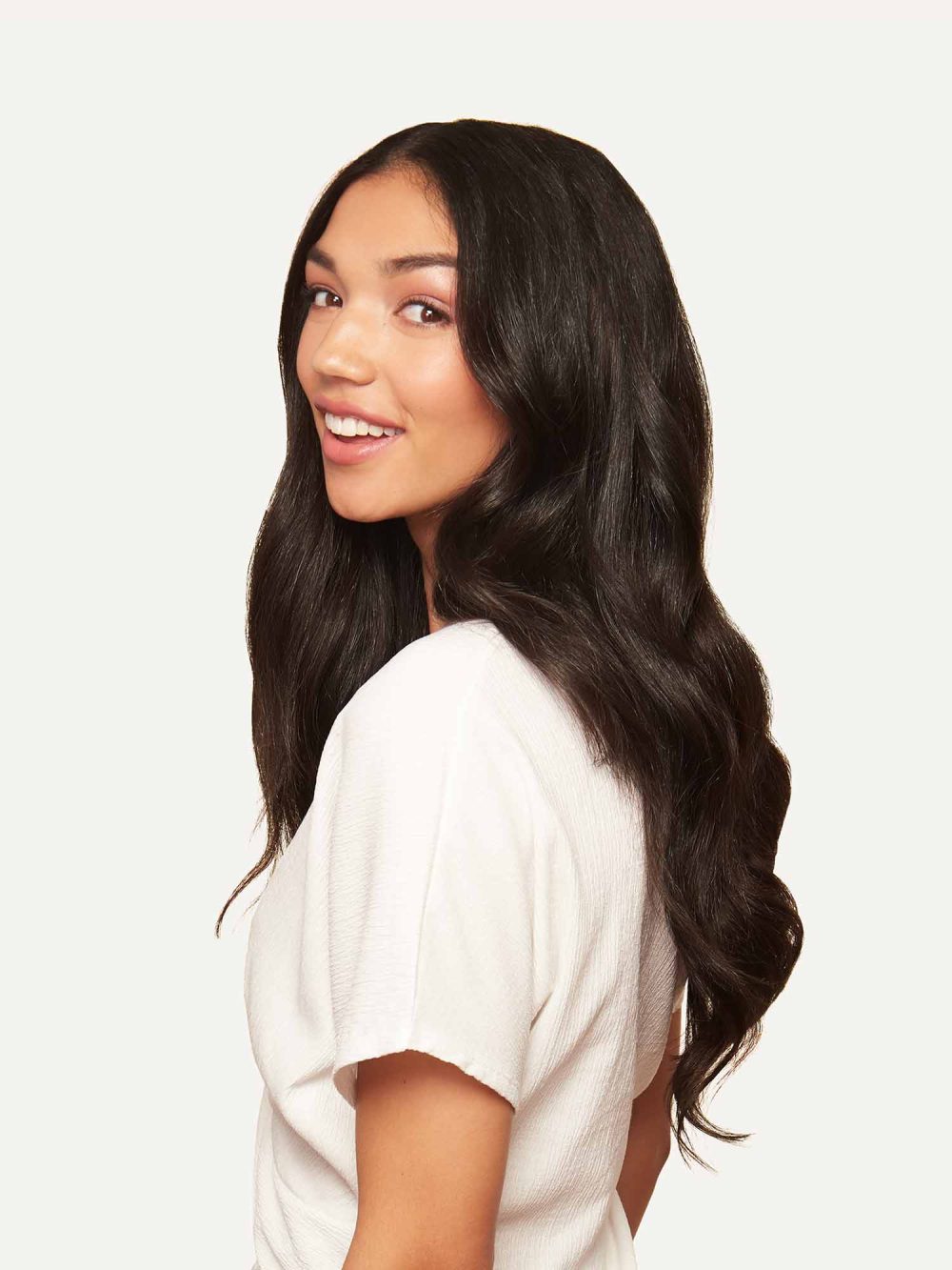 20" Seamless Mocha Brown Clip-Ins (180g) - Image 4