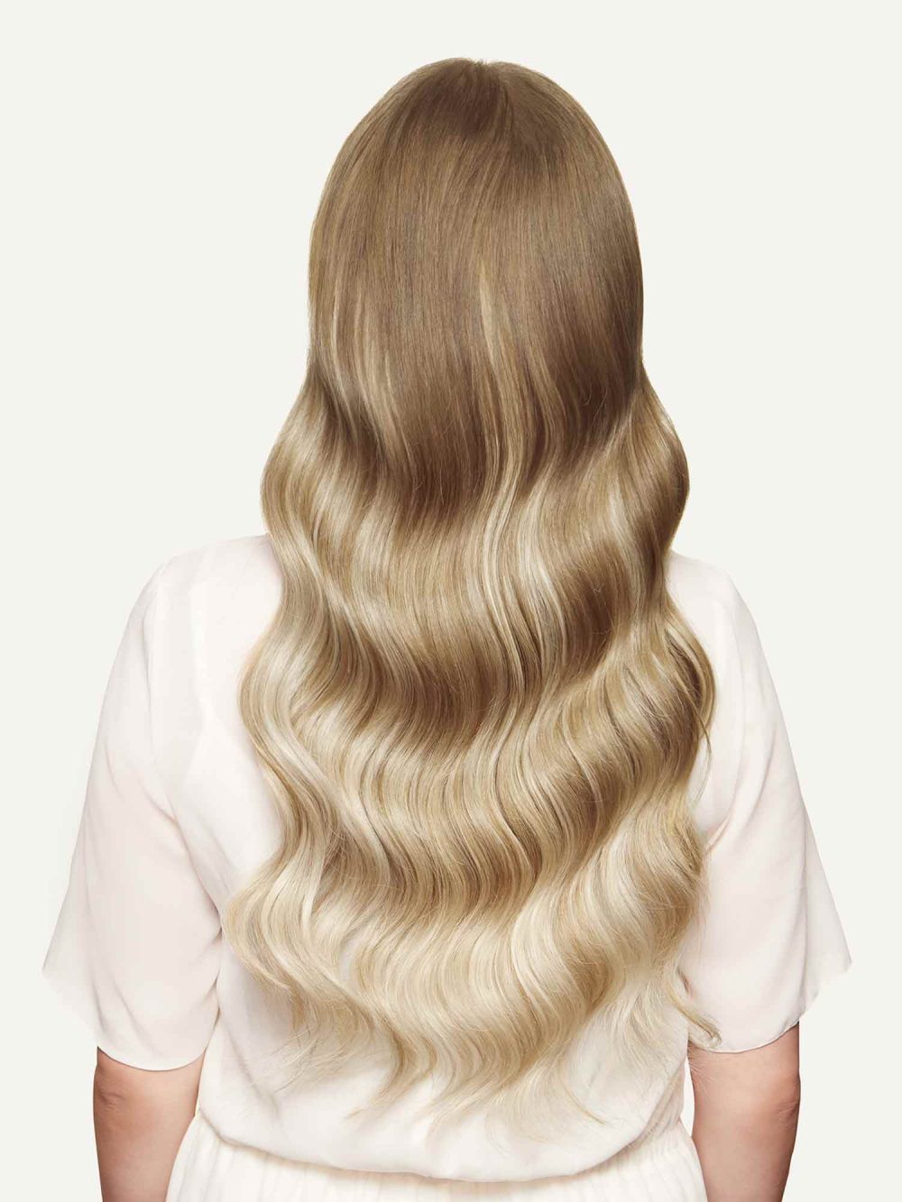 20" Seamless Natural Blonde Balayage Clip-Ins (180g) - Image 5