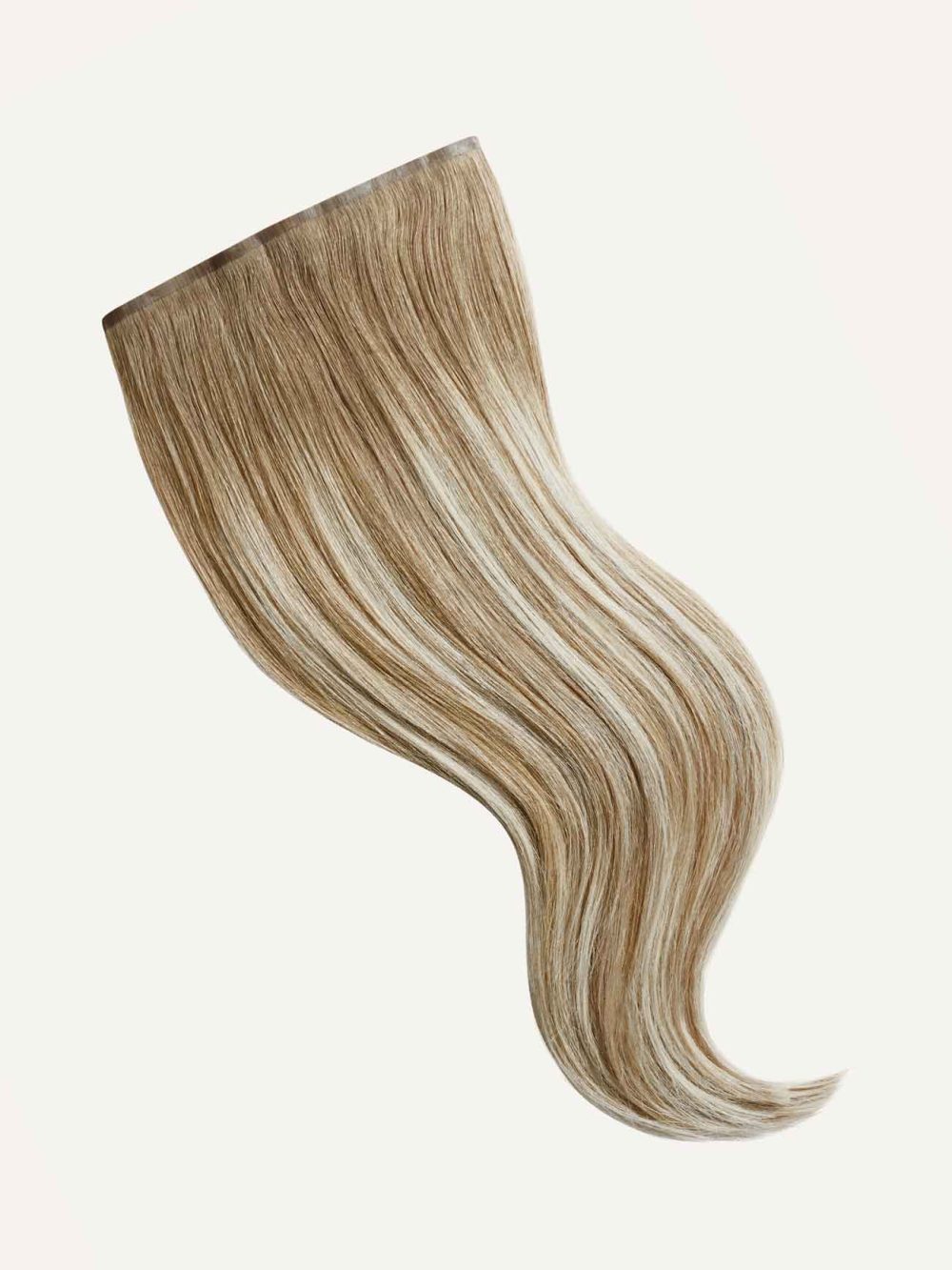 20" Seamless Natural Blonde Balayage Clip-Ins (180g) - Image 4
