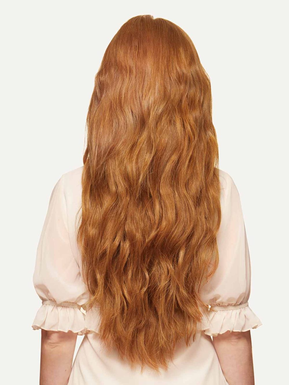 20" Seamless Natural Red Clip-Ins (180g)