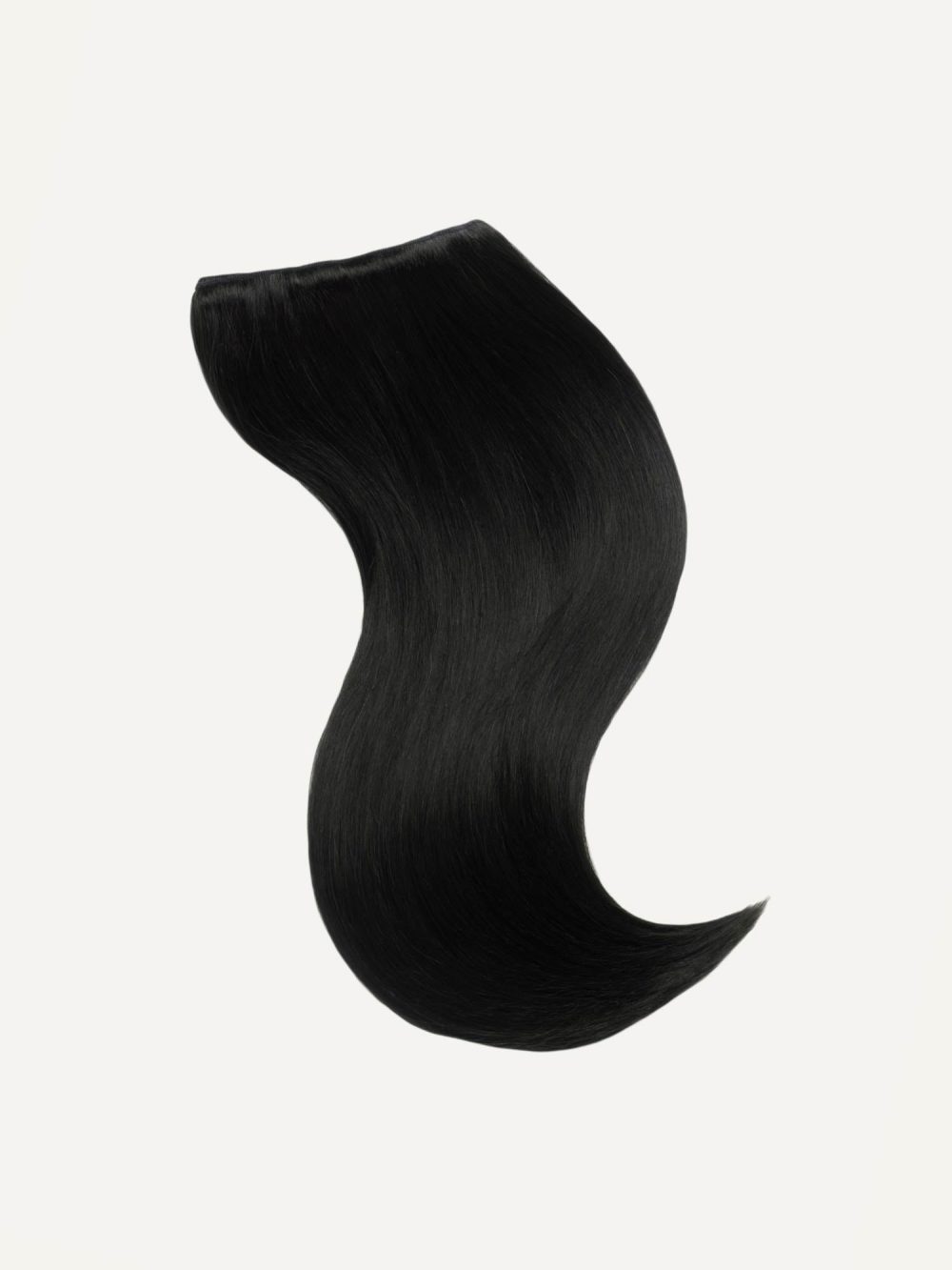 20" Classic Jet Black Clip-Ins (160g) - Image 4