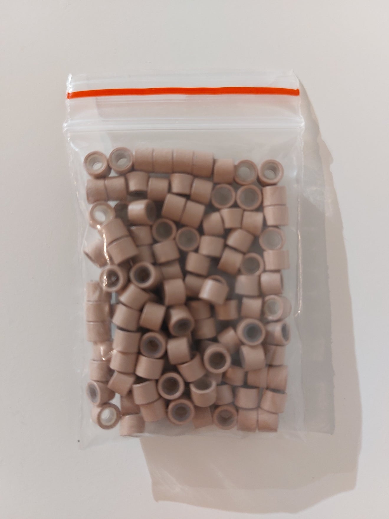 150 Silicone Weft Beads - Cool Blonde 2mm