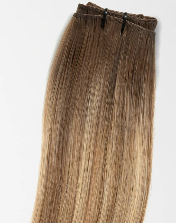20" Genius Weft2Weave - 60 Grams - Dirty Blonde Melt