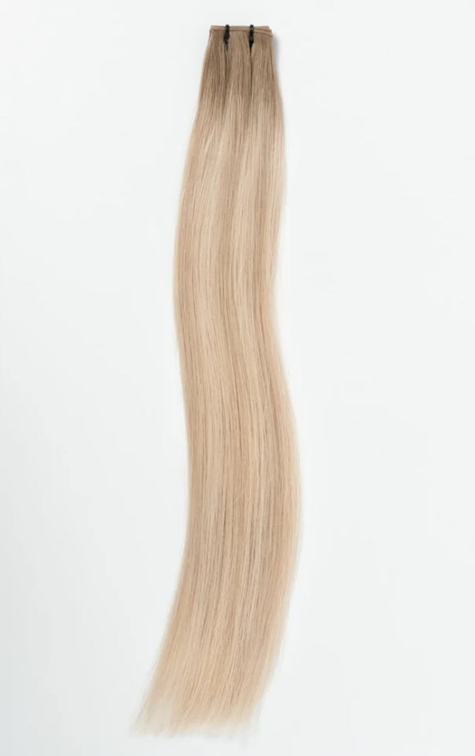 20" Double Stitch Weft2Weave - 120 Grams - Champagne Root Melt