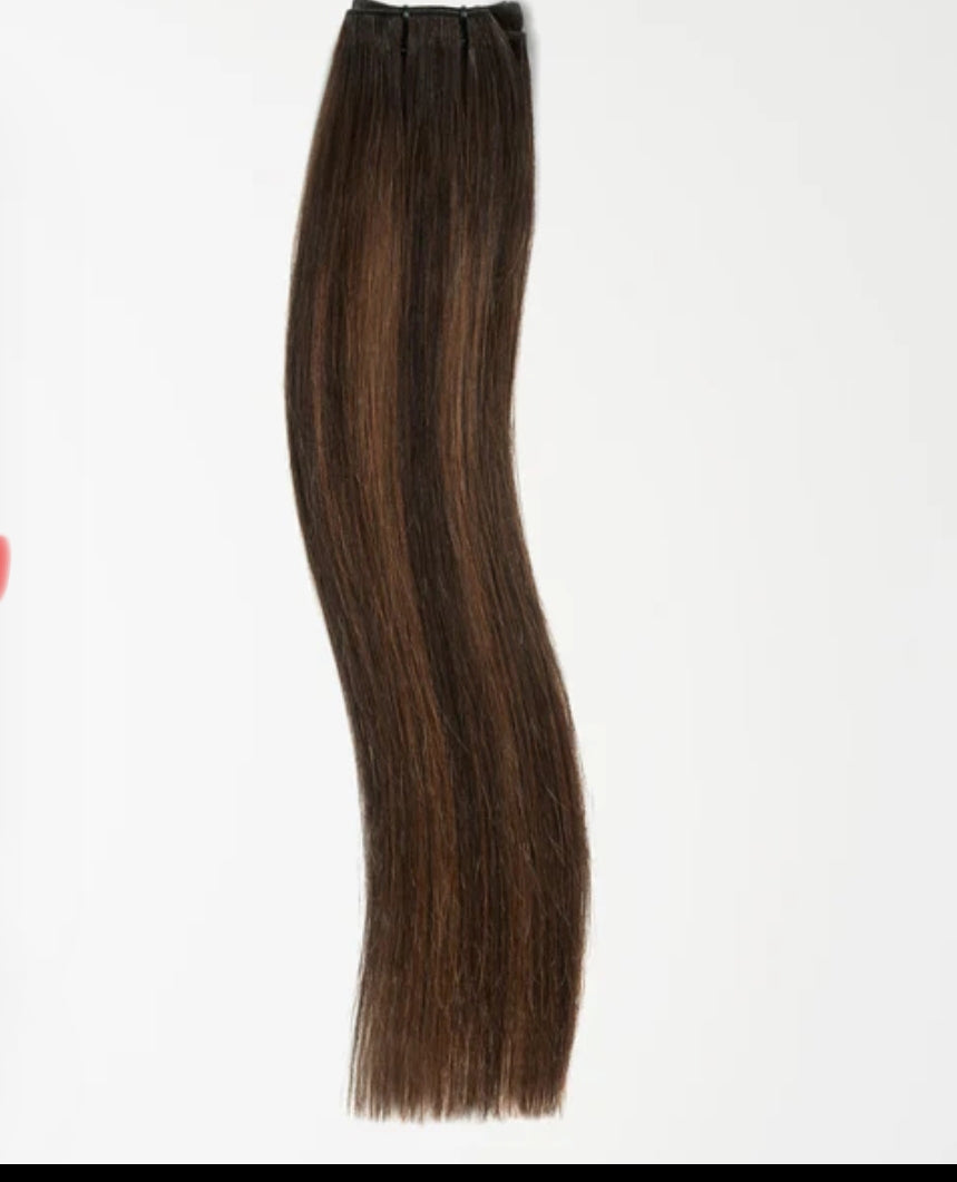 20" Genius Weft2Weave - 60 Grams - Chocolate Swirl Melt